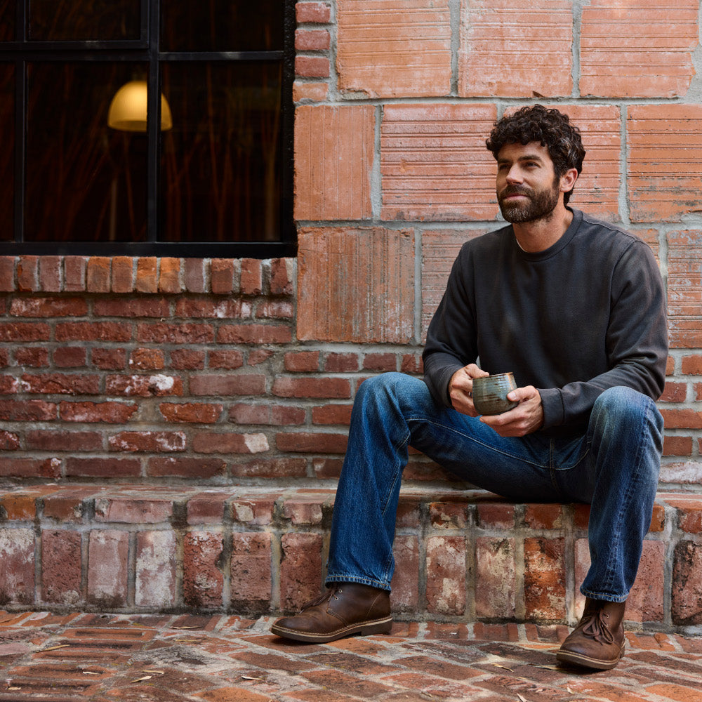 Unisex Vault Crewneck Sweatshirt | Men's Black Sweatshirt