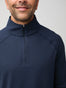 Tech Quarter Zip in Navy | New & Improved at Fresh Clean Threads