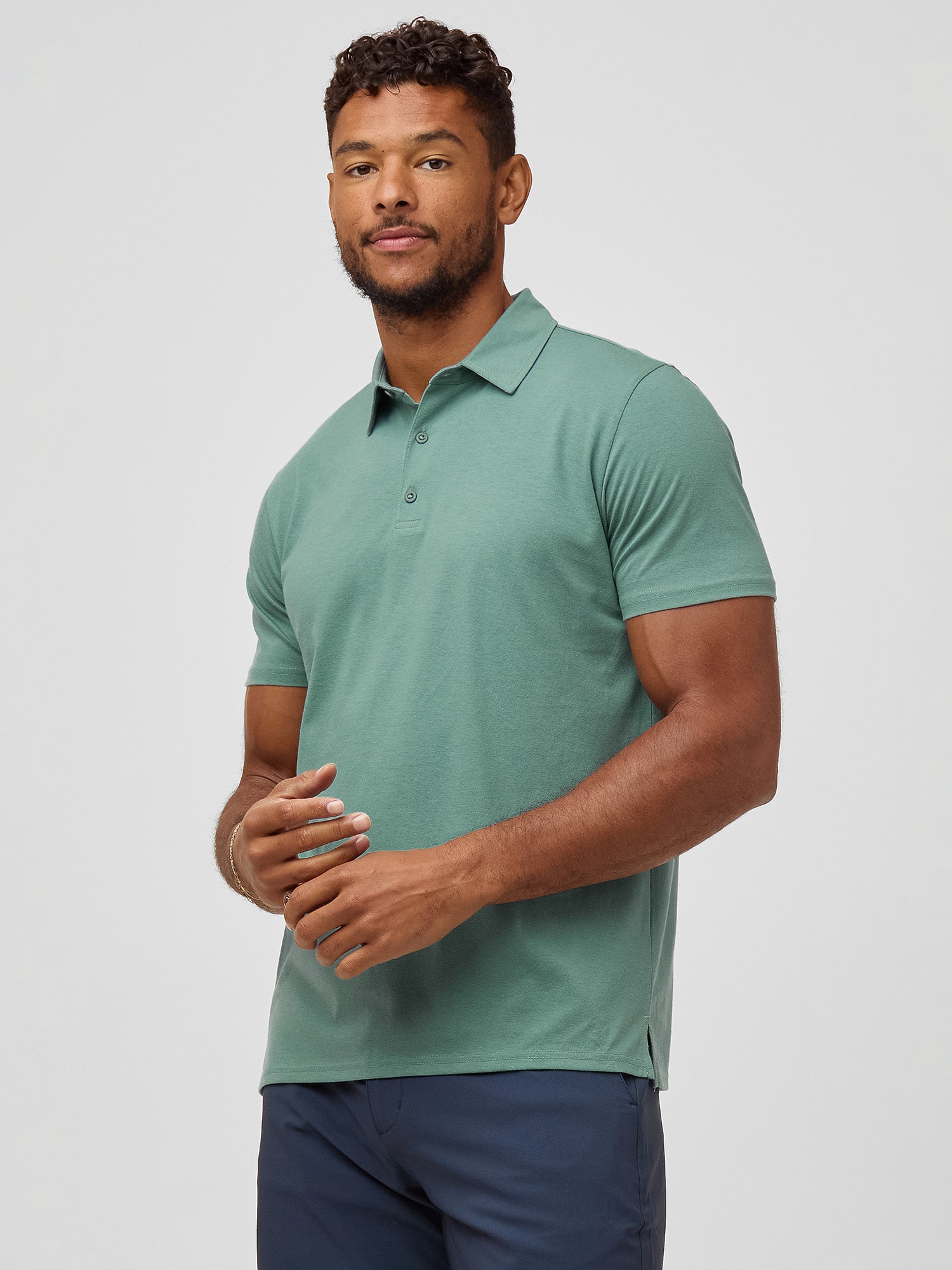Polo tannish green color in Mens US 10 Mens - New Arrivals– U.S. Polo Assn main image 3