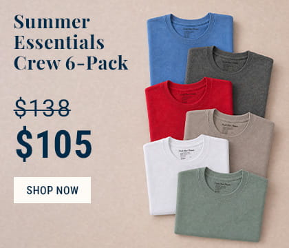 #1 Best Selling Summer Tee Shirt Pack - 10 Years of Perfecting the T-Shirt