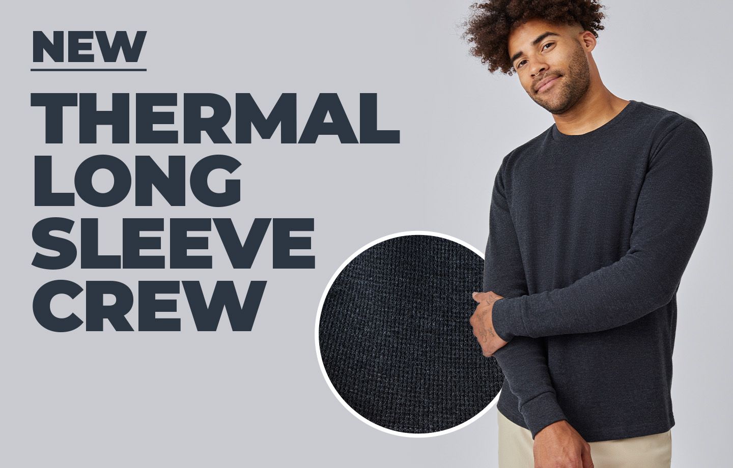 Thermal Long Sleeve Crews | Fresh Clean Threads