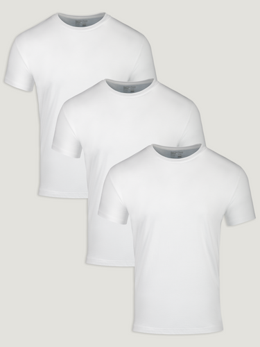 The Best White Crew Neck Tee | 3-Pack | FCT