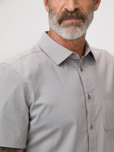 Look polished without feeling stiff # Polished and Comfortable | Short Sleeve Shirts at FCT