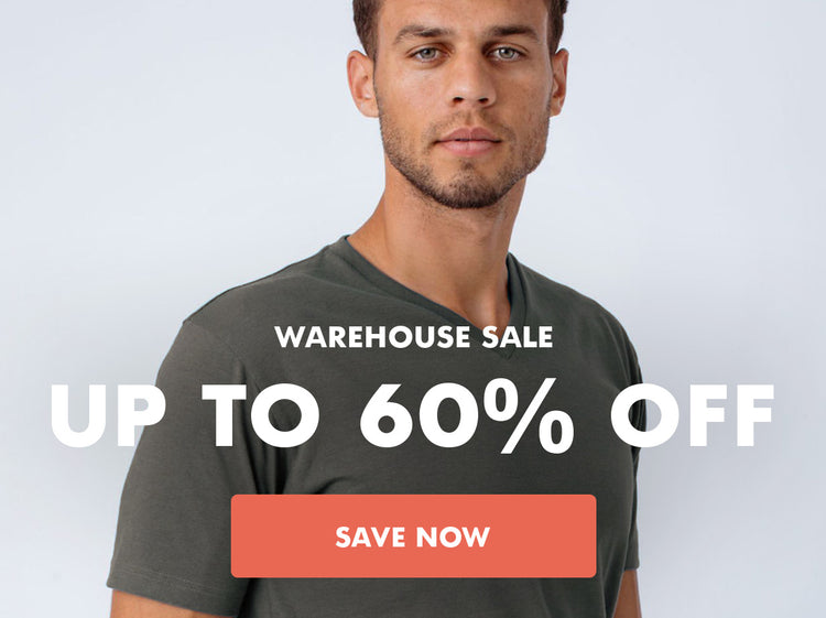 Warehouse Sale: Get up to 60% off select styles at Fresh Clean Threads