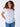 Micah is 5'9, size 10 and wears a size L # Women's Basic White Crew Neck | premium women's t-shirts