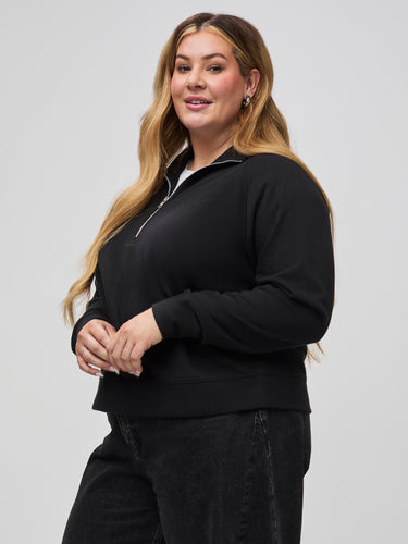 Raglan Sleeves for better fit & comfort # Raglan Sleeve Details on the Women's Half Zip | New Styles for Women at Fresh Clean Threads