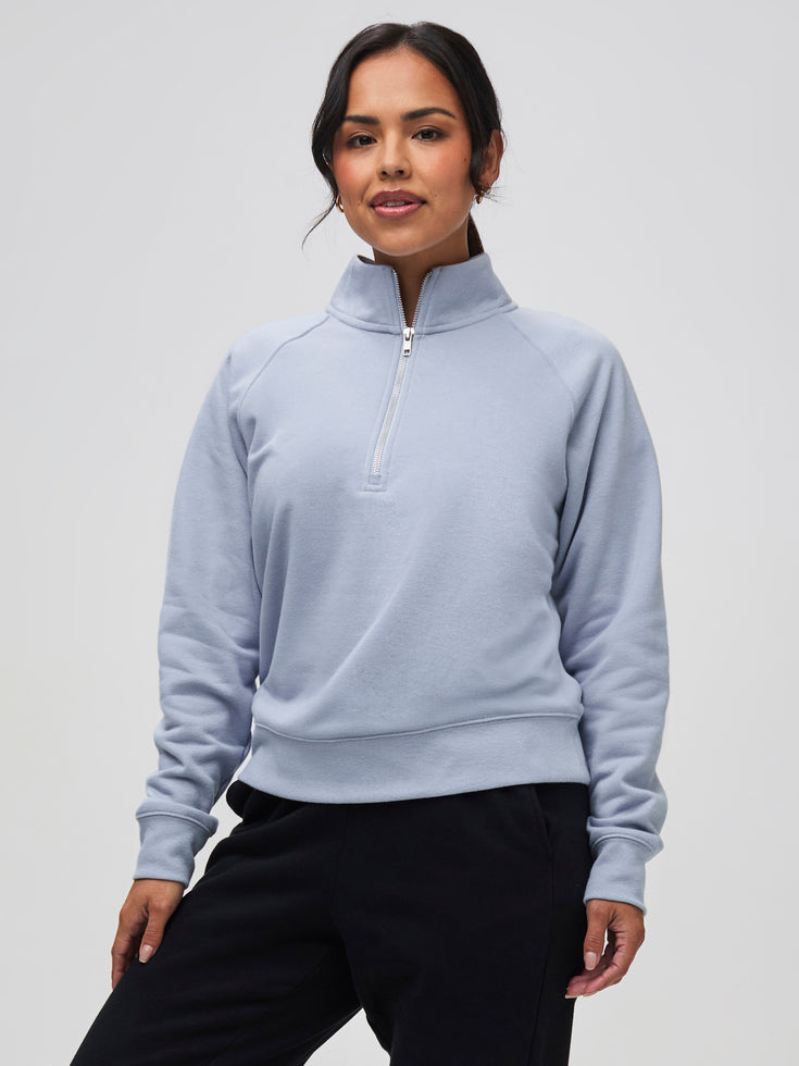 Icicle | Women's Half Zip | Winter 2025 at Fresh Clean Threads