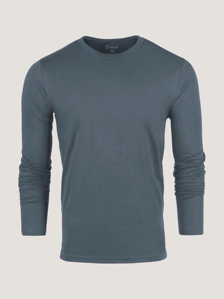 Storm Blue Long Sleeve Crew Neck